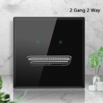 Mustast karastatud klaasist seina l&uuml;lituspaneel LED 1-4Gang Retro l&uuml;litusvalgusti l&uuml;liti EL &Uuml;hendkuningriigi standardid 2USB pistikupesad, Euroopa 16A pistikupesa