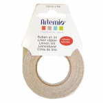 Ruban en lin adh&eacute;sif