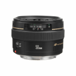 Canon EF 50mm F/1.4 USM Pildistusobjektiiv must