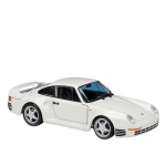 WELLY 1/24 Porsche 959 Sulamist Sportauto Mudel Valatud Metallist M&auml;nguautod Auto Mudel K&otilde;rge Simulatsioon Kogumine Laste M&auml;nguasi Kingitus valge