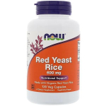 Now Foods - RED YEAST RICE 600MG. 60 VCAPS