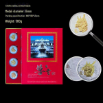 Kahev&auml;rvilised Hiina Zodiac Animal Head m&auml;lestusm&uuml;ndid ja medalid &ndash; kollektsiooni v&auml;ljaanne.