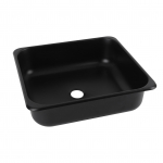 &Uuml;he kausiga baarikraanikauss 13,8 x 12,6 x 3,9 tolli poleeritud roostevabast terasest k&ouml;&ouml;gikraanikauss 40 mm &auml;ravooluavaga
