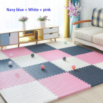 24 tk Xpe &Uuml;hendatud Paksendatud Vahtp&otilde;randamatt Laste Beebi Roomamismatt Imav Mustust H&uuml;lgav Pusle Libisemiskindel P&otilde;randamatt 30*30cm*24pcs