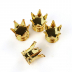 4 X universaalsed Golden Crown auto veoauto Jalgratta rehvi &otilde;huklapi varre korgid veljed