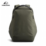 Vgoal 2025 Uus 600D Taaskasutatud Pol&uuml; Seljakott Meestele Naistele 15,6-tolline S&uuml;learvuti Veekindel Reisiseljakott USB-A Laadimisportiga Roheline roheline