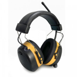 UUED Bluetooth-pildistamise kuulmiskaitsek&otilde;rvaklapid FM/AM-raadioga 25dB NRR kaitsek&otilde;rvaklapid niitmiseks, t&ouml;&ouml;tubades kollane/must