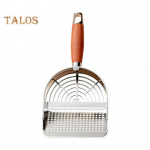 Metallist kassiliivak&uuml;hvel hoidikuga Lemmikloomakaka ergonoomilise puidust k&auml;epidemega kiire s&otilde;elumisk&uuml;hvliga kassitarbed B