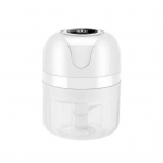 Elektriline k&ouml;&ouml;gitoiduhakkija Mini k&uuml;&uuml;slaugupurusti USB kaasaskantav lihaveski K&ouml;&ouml;gividinate k&ouml;&ouml;giviljahakkija 100ML valge