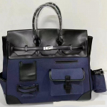 Suure mahutavusega plaatinakott Uus trendikas meeste ja naiste kott Suur k&auml;ekott Reisil l&otilde;uendist kott Reiskott 46x24x37cm