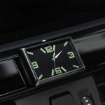 Loov Mood Ruudukujuline Kell Auto Kella Sisustus Isekleepuv Elektrooniline Kell Automaatne Kvartskell Kleebitav Kell