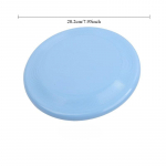 Roostevabast terasest lemmikloomade koerte sidumiskaabel &ndash; kahepealine koerarihm Telkimise v&auml;likaabel keskmise suurusega lemmikloomakoertele Koerte lendav ketas Koerte flaier m&auml;nguasjad Dog Flying Disc sinine