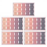 5-leheline piibli indekskleebis, j&auml;rjehoidjakleebised, kergesti loetavad piibliraamatu vahelehed, suures kirjas lamineeritud piiblivahelehed &otilde;ppelugemiseks