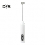 K&auml;sitsi piimavahustaja kohvi jaoks Elektriline munavahustaja Kolmekordse kiiruse reguleerimine Laetav joogisegisti Koduseks k&uuml;psetamiseks Vahustamine Koore vahustamine must