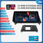 Ossuret 10.25 Carplay Android 13 Autoradio BMW X5 E70 X6 E71 CCC CIC autode nutikate s&uuml;steemide raadiole GPS-navigaator Stereo DSP SWC Bluetooth P&otilde;hi&uuml;ksus 4W 4G 32G