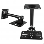 Speaker Mount Bracket Support Holder Easy to Install Space Saving Retractable Wall Mounted