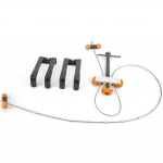 Metallist kaasaskantav v&auml;litingimustes kasutatav &uuml;hendvibu press Quad-kinnitusega komplekt Jahindus vibulaskmine Noolelaskmise t&ouml;&ouml;riist