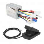 DC24V 500W harjastega kiiruse regulaator gaasipedaali komplektiga elektrijalgratta rollerile