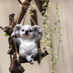 Armas Kiikuv Koala Karu Riputatav Kuju V&auml;lifiguurid Terrassile &Otilde;uele Aia Kaunistuseks
