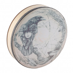 &Scaron;amaani trumm koos trummipulgaga S&uuml;gav bass Tervendav t&ouml;&ouml;riist Dekoratsioon