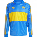 Adidas Originals Boca Juniors 1993 S&auml;rk V&auml;rviplokk T&auml;hekujuline Logo Kampsun Lahtine Pikkade Varrukatega Jalgpallis&auml;rk Meeste pealisr&otilde;ivad Sinine IV7547 S