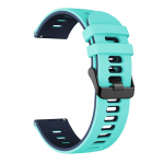 22mm Rihmad Xiaomi Watch S3/S2/S1 jaoks Kvaliteetne Silikoonist Kellarihm Suunto Race S K&auml;ev&otilde;ru jaoks Kahev&auml;rviline K&auml;epael 22mm punane must v&auml;rv