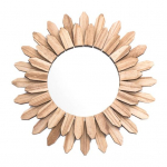 Rustikaalne Puidust P&auml;evalille Dekoratsioon Seinapeegel Lill Puidust Raam Riputatav Peegel Kodu Dekoratsioon Elutuppa Magamistuppa Talumajja S