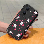 Pehme silikoonist ruudukujulise redeli mustriga telefoni&uuml;mbris, t&auml;ielikult kattev, kaamera p&otilde;rutuskindel kaitse, kummist &uuml;mbris Vivole Vivo V15 Pro tumepunast v&auml;rvi