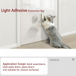 Eriti paks kassikriimustuskaitse isekleepuv l&auml;bipaistev kile seina diivani m&ouml;&ouml;bli kaitsja kriimustusvastane mustusekindel lihtne pealekleepimine [Width 60cm * Length 10m]