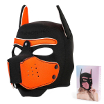 Huskyliku koera peakate &Ouml;&ouml;klubi Lavaesinemine Kost&uuml;&uuml;m Cosplay N&auml;omask FAI