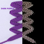 1 paar helkivad paelad lamedad kingapaelad tossudele v&auml;rvilised helkivad kingapaelad helendavad kingapaelad 100/120/140/160CM paelad 100cm tumelilla v&auml;rv