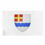 Drapeau - Varennes - 60 x 90 cm - Pol&uuml;ester - J&auml;lgimine recto/verso - &OElig;illets en fer