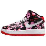 Nike Air Force 1 Mid EasyOn SE GS Flower Power Laste tossud Must Roosa-Rise Pikantne-Punane FQ3692-001 39 black