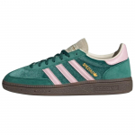 Adidas Handball Spezial Collegiate Green Pink Sametist Naiste Tossud L&auml;bipaistev-Roosa Kreemjas-Valge JI2648 36⅔