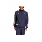 Adidas Originals X Juventus koost&ouml;&ouml;triibuline mugav pehme mitmek&uuml;lgne kitsas jakk meeste jakk legendaarne-must JF0459 S