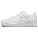 Nike Air Force 1 Low 07 Retro 'Color Of The Month Jewel Swoosh Triple White' Tossud FN5924-100 43