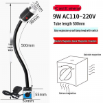 LED Masinat&ouml;&ouml;riista T&ouml;&ouml;valgusti &ndash; CNC Treipingi Voolikuga Magnetiline Painduva Kaelaga Valgusti 24V/220V