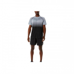 Asics &Otilde;mblusteta L&uuml;hikeste Varrukatega Top Gradatsiooniga &Uuml;mmarguse Kaelusega Pullover L&uuml;hikeste Varrukatega T-s&auml;rk Meeste topid Hall 2011C398-002 XL