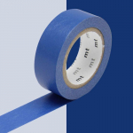 Masking tape unicolore - Bleu nuit - 1,5 cm x 7 m sinine