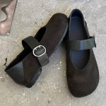 Leopard Naiste Lamedad Madalad Mokassiinid Kingad 2025 S&uuml;gis Suede Tennised Pandlaga Mugavad Kingad Jalutamiseks Vabaaja Zapatillas 35 tumeroheline v&auml;rv