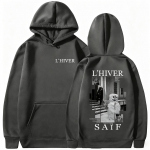 R&auml;ppar L'HIVER Saif album uus dressipluus meestele naistele hip-hop pullover s&uuml;gis/talv streetwear S