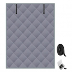 Talvine akna soojustuskomplekt Termoisolatsiooniga aknakate konksu ja aasaga Rullitav isoleeritud aknatekk magamistoale, p&ouml;&ouml;ningule, matkaautole soojuse hoidmiseks L