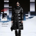 Jinyujie naiste pikk paksenenud puhverjakk L (fits up to 150 catties)