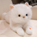 Simulatsiooni nimi on Ragdoll Cat Doll Palusm&auml;nguasi Kassipoeg Nukk T&uuml;druk Ragdoll S&uuml;nnip&auml;evakingitus 50cm (0.5kg) valge