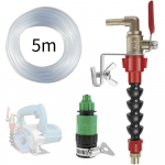 Tolmueemaldaja veepihustuss&uuml;steemi otsik jahutusvedelik udune Tolmukindel marmorist tellistest plaatide l&otilde;ikamise masina jaoks nurgaveski l&otilde;ikur