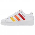adidas Superstar XLG Valge Mitmev&auml;rviline Naiste Tennised Jalatsid-Valge Parem-Kirsipunane Oranž IF9122 38