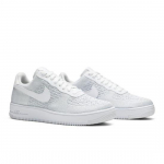 Nike Air Force 1 Flyknit Low 2.0 Pure Platinum AV3042-100 EU 41 valge/puhas