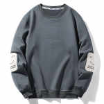 Uus trendikas br&auml;ndi Crew Neck Sweater meeste spordi- ja vabaaja avar meeste &uuml;laosa, suures suuruses pulloveriga alumine s&auml;rk 6XL