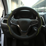 My Good Car 38cm Car steering wheel cover leather covers auto accessories for chevrolet sonic tracker trailblazer blue line