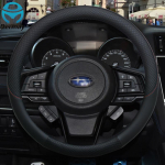 100% DERMAY kaubam&auml;rgi nahast auto roolikate libisemisvastane Subaru Forester Legacy XV BRZ WRX k&otilde;rgekvaliteediline auto